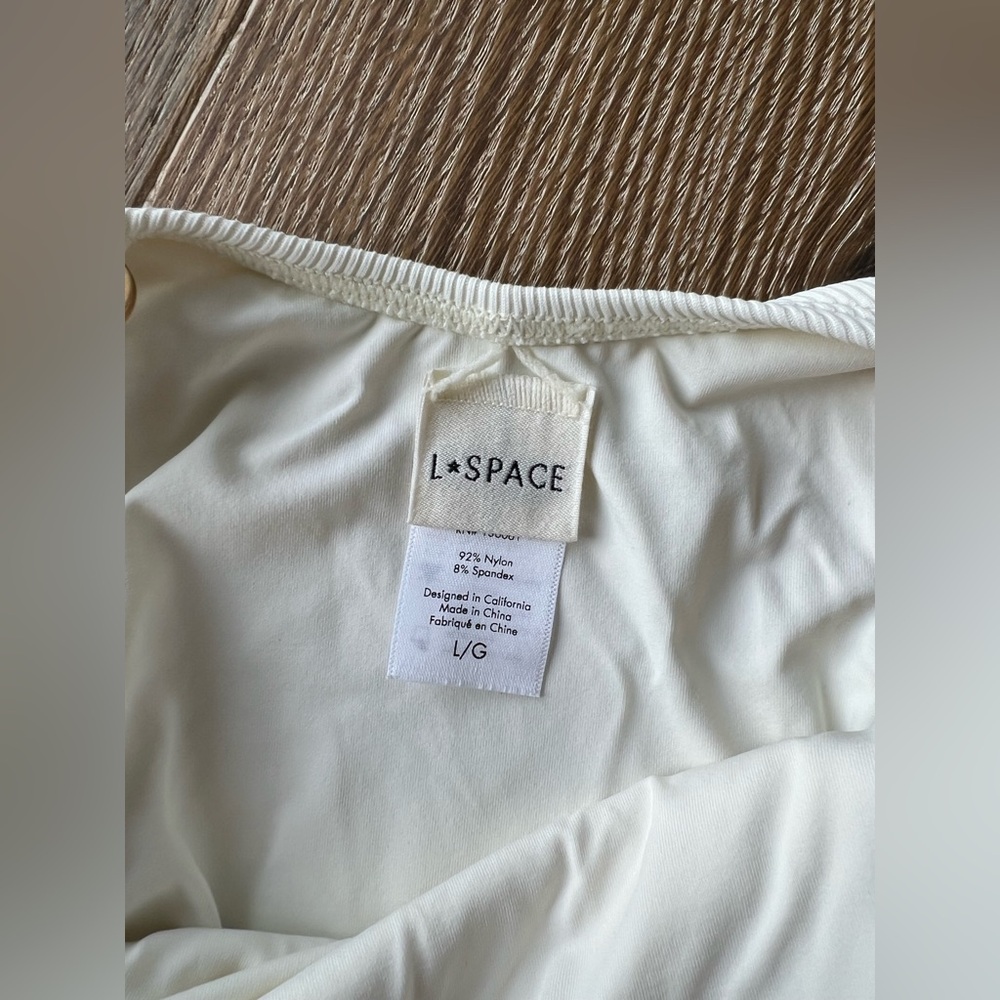 L*SPACE Ribbed Hollywood One-Piece Swimsuit - Picture 4 of 6